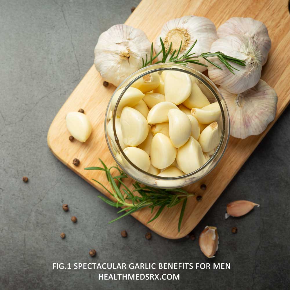 Garlic benefits for men