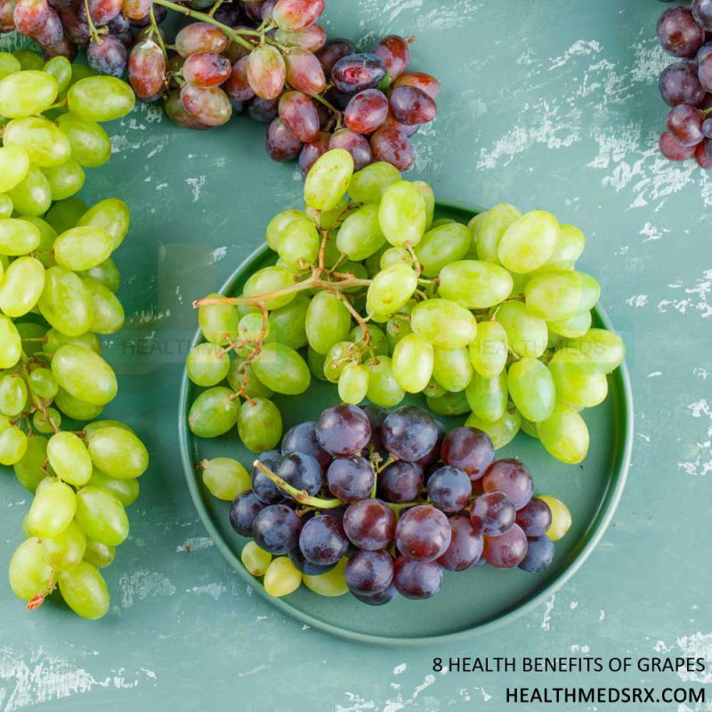 8 Health benefits of Grapes